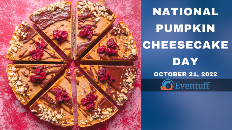 National Pumpkin Cheesecake Day – 21st October 2022