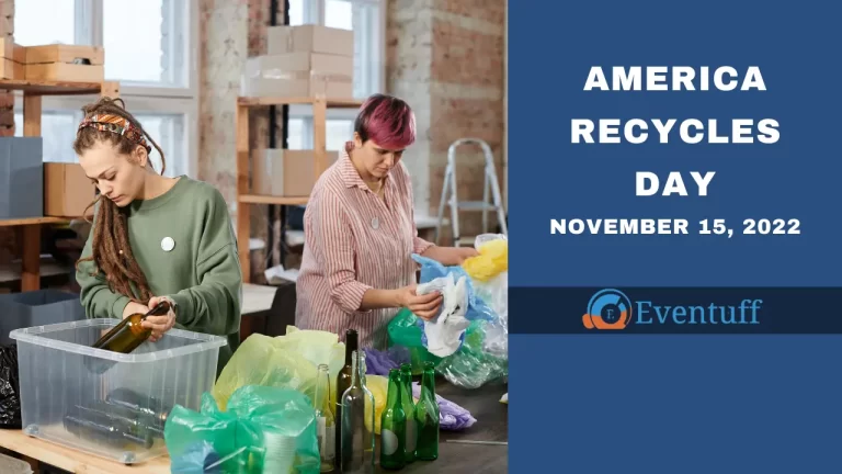 America Recycles Day 2022 – National Recycling Day