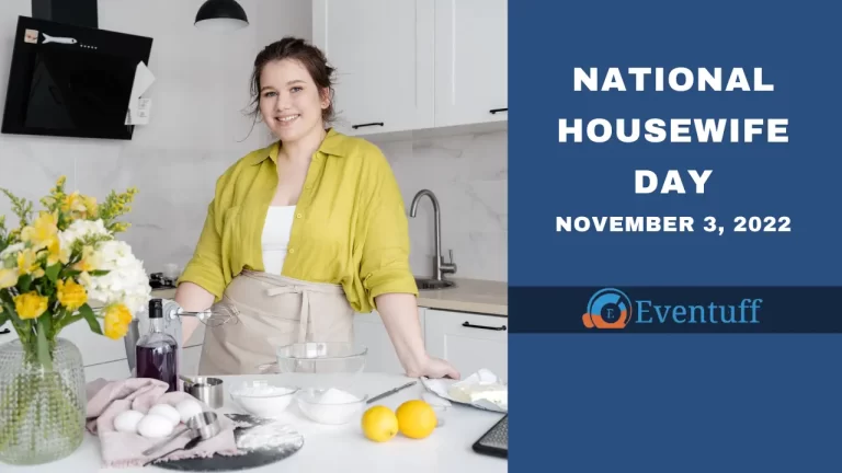 National Housewife Day – November 3rd, 2022