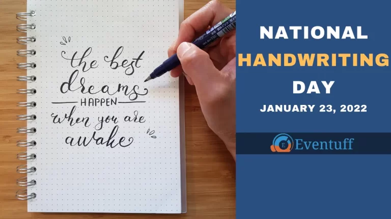National Handwriting Day – 23rd January 2023